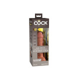 King Cock - Elite Realistic Dildo Vibrating & Silicone 15.2 Cm