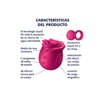 Satisfyer - Air Pulse Pro 2 Classic Blossom Vibrador | Vybes.it