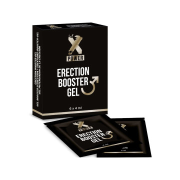 XPOWER - GEL BOOSTER PER LEREZIONE 6 X 4 ML - Aumento dell'erezione