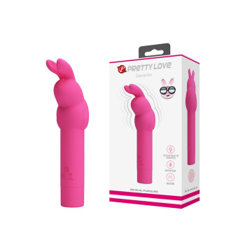 PRETTY LOVE - GERARDO FUSCHIA KANINCHEN-SILIKONVIBRATOR - FUN TOYS -…