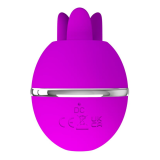 PRETTY LOVE - GEMINI BALL VIBRADOR DE SILICONA REDONDO MORADO