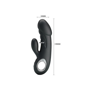 Pretty Love - Ansel Vibrador Estimulador Punto G Y Clitoris |