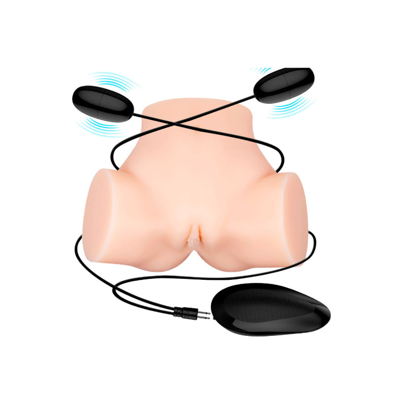 Crazy Bull - Vibrateur Vagin Et Anus Réaliste Samantha | Vybes.it