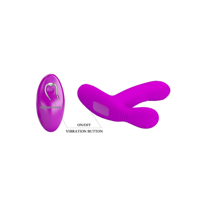 Pretty Love - Geri Masajeador Clitoris Control Remoto Rosa |