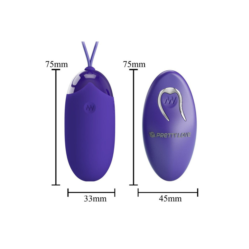 Pretty Love - Berger Youth Huevo Vibrador Control Remoto Violeta |