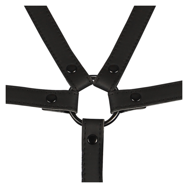 FETISH SUBMISSIVE BONDAGE - ARNÉS AJUSTABLE TORSO Y BRAZOS