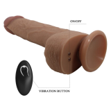 PRETTY LOVE - TOMMY DILDO REALISTA VIBRADOR 22.5 CM