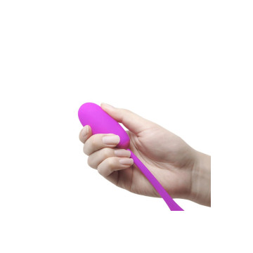 Pretty Love - Oeuf Vibrant Julius Imperméable - Rechargeable Violet