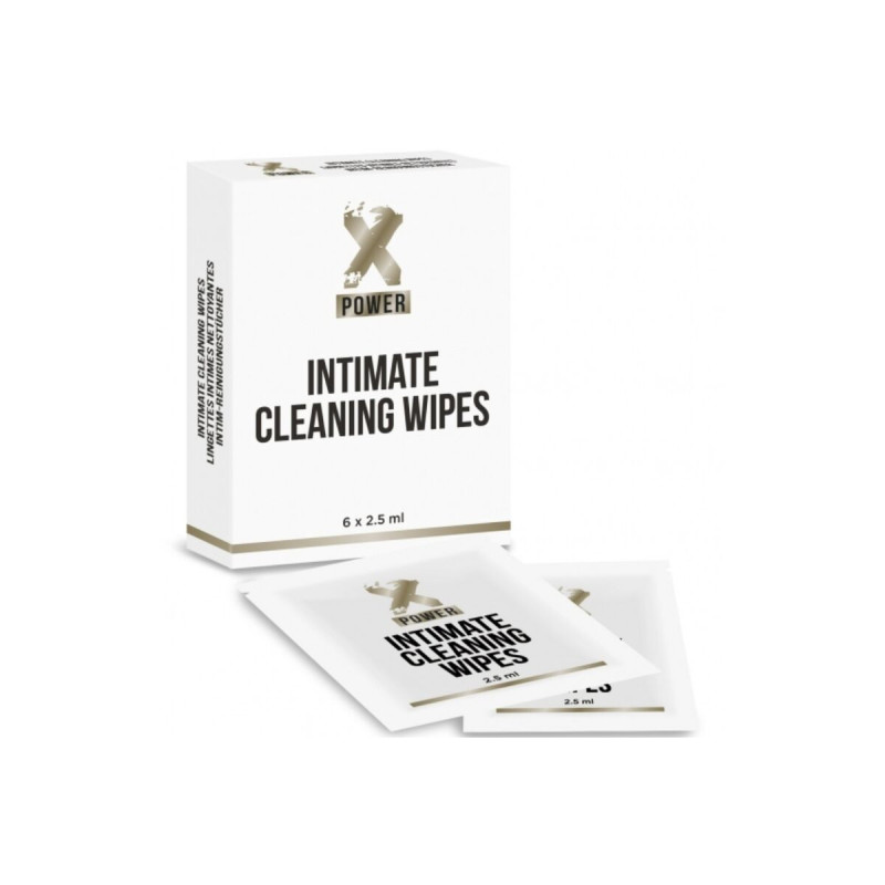XPOWER - SALVIETTE PULIZIA INTIMA 6 UNIT | Vybes.it