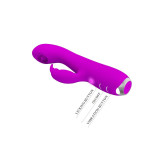 Pretty Love - Rachel Vibrador Recargable Con Succionador Morado |
