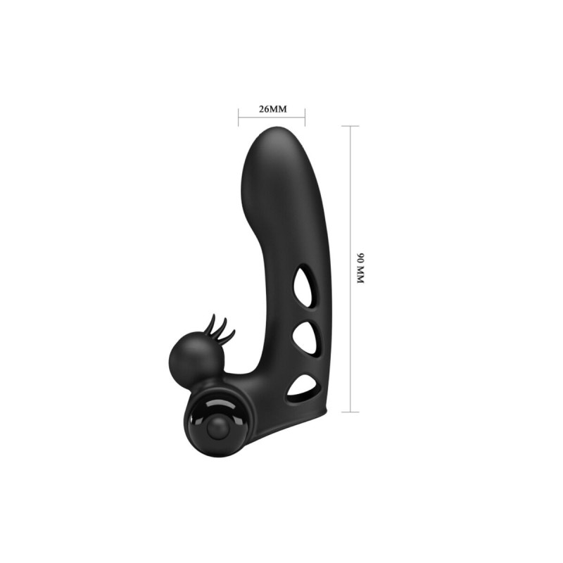 Pretty Love - Orlando Funda De Dedo Vibrador Negro | Vybes.it