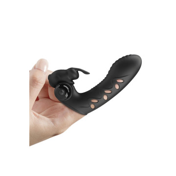 Pretty Love - Vance Funda Dedo Vibrador Conejo Negro | Vybes.it