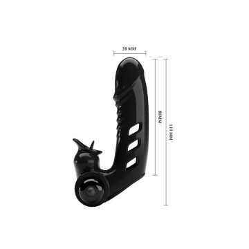 Pretty Love - Corbin Funda Dedo Vibrador Negro | Vybes.it