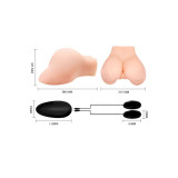 Crazy Bull - Vagina Y Ano Con Malla Realista Con Vibración |