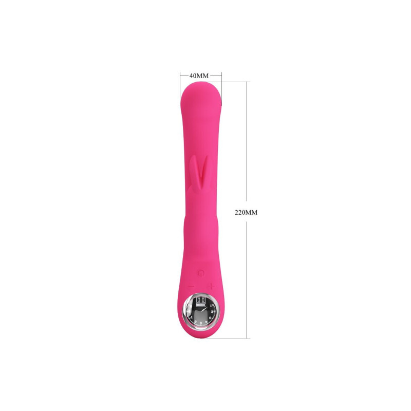 Pretty Love - Lamar Vibrador Rabbit & Punto G Rosa | Vybes.it