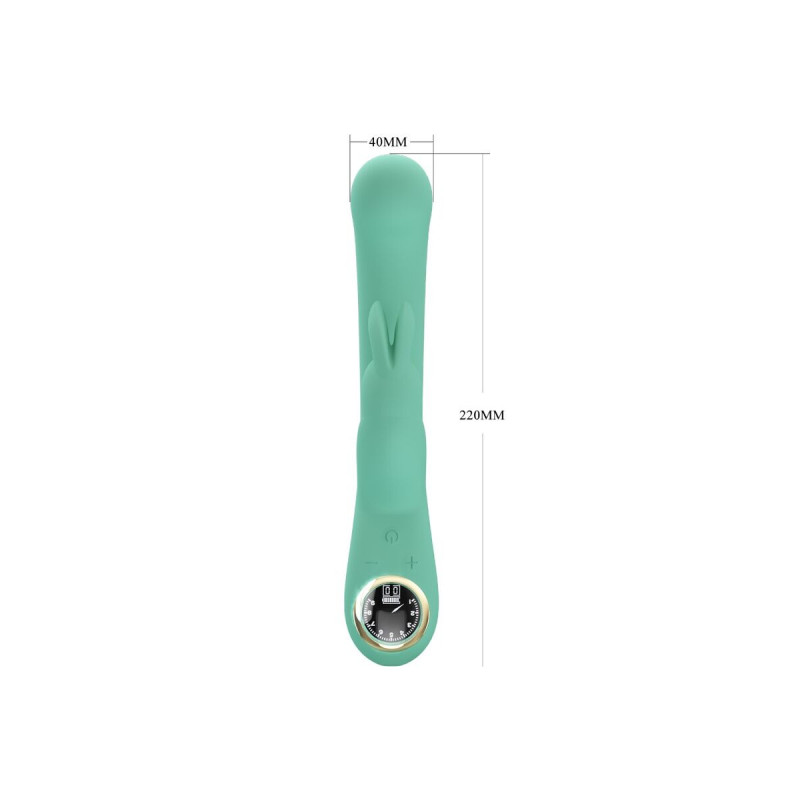 Pretty Love - Lamar Vibrador Rabbit & Punto G Verde | Vybes.it