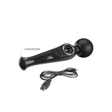Pretty Love - Skyler Vibrador Wand Negro | Vybes.it