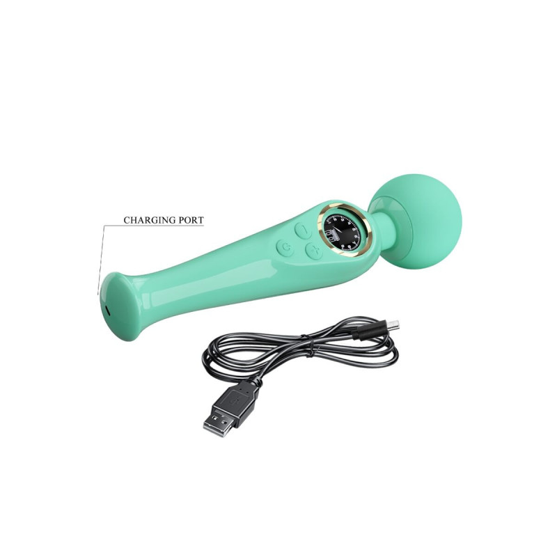 Pretty Love - Skyler Vibrador Wand Verde | Vybes.it