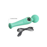 Pretty Love - Skyler Vibrador Wand Verde | Vybes.it
