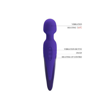 Pretty Love - Antony Youth Vibrador Wand Efecto Calor Violeta |
