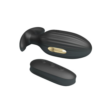 Pretty Love - Kelly Plug Anal Vibrador Recargable Negro | Vybes.it