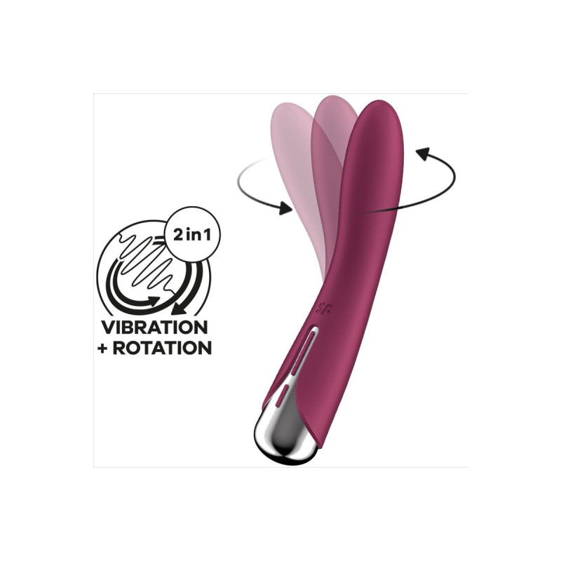 Satisfyer - Spinning Vibe 1 Vibrador Rotador G - Spot Red | Vybes.it