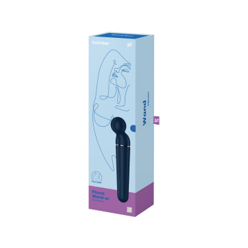 Satisfyer - Planet Wand - Er Masajeador Vibrador Azul | Vybes.it