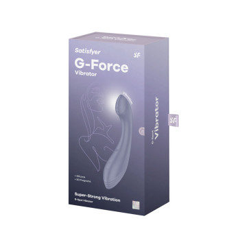 Satisfyer - G - Force Estimulador Vibrador Punto G Morado | Vybes.it