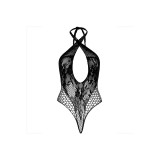Leg Avenue - Teddy Halter Con Encaje Negro | Vybes.it