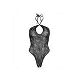 Leg Avenue - Body Cuello Halter Sin Coturas Negro | Vybes.it