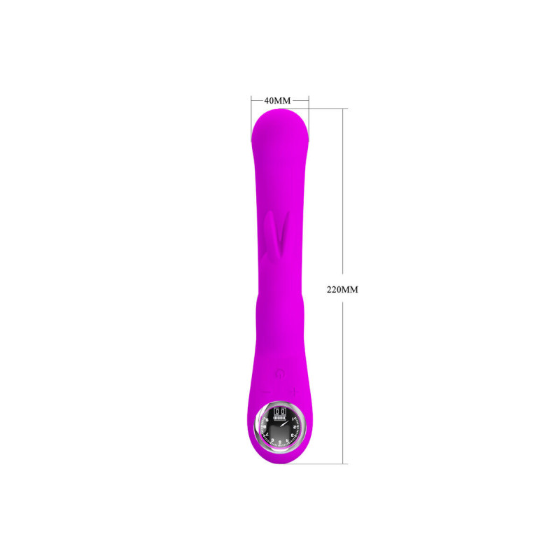 Pretty Love - Lamar Vibrador Rabbit & Punto G Violeta | Vybes.it
