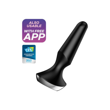 Satisfyer - Plug Ilicious 2 Plug Vibrador Negro | Vybes.it