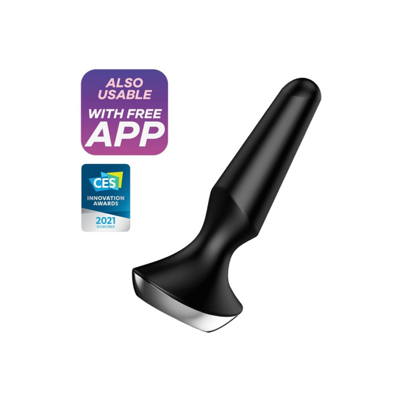 Satisfyer - Plug Ilicious 2 Plug Vibrador Negro | Vybes.it