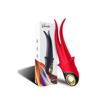 Armony - Vibrateur Shadow Double Tête Teasing Rouge | Vybes.it