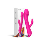Armony - Dildo Vibrador Rabbit Silicona Fucsia | Vybes.it