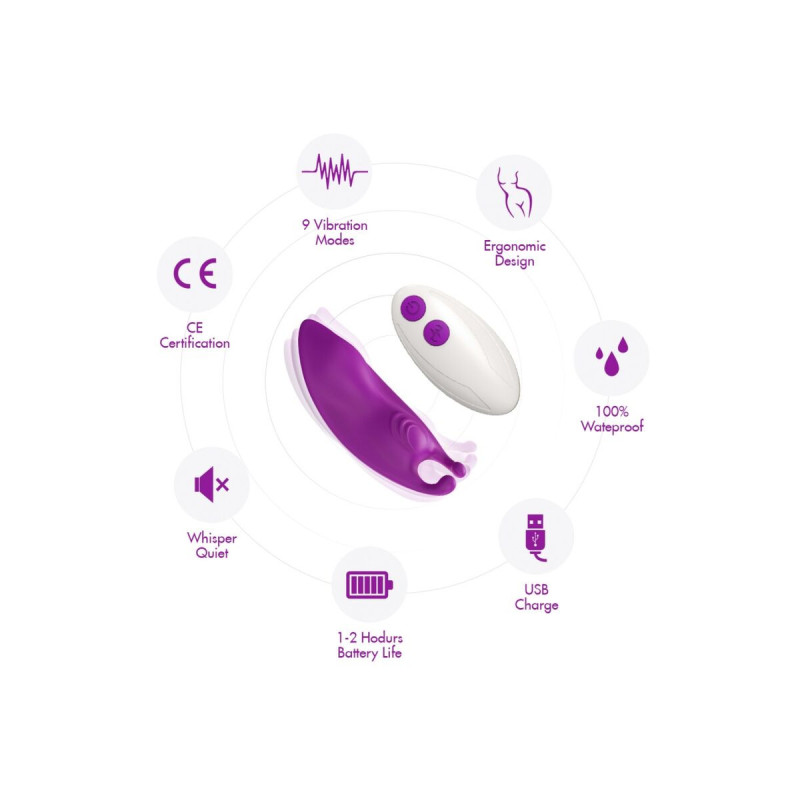 Armony - Honeybee Wearable Panties Vibrateur G - Spot Télécommande