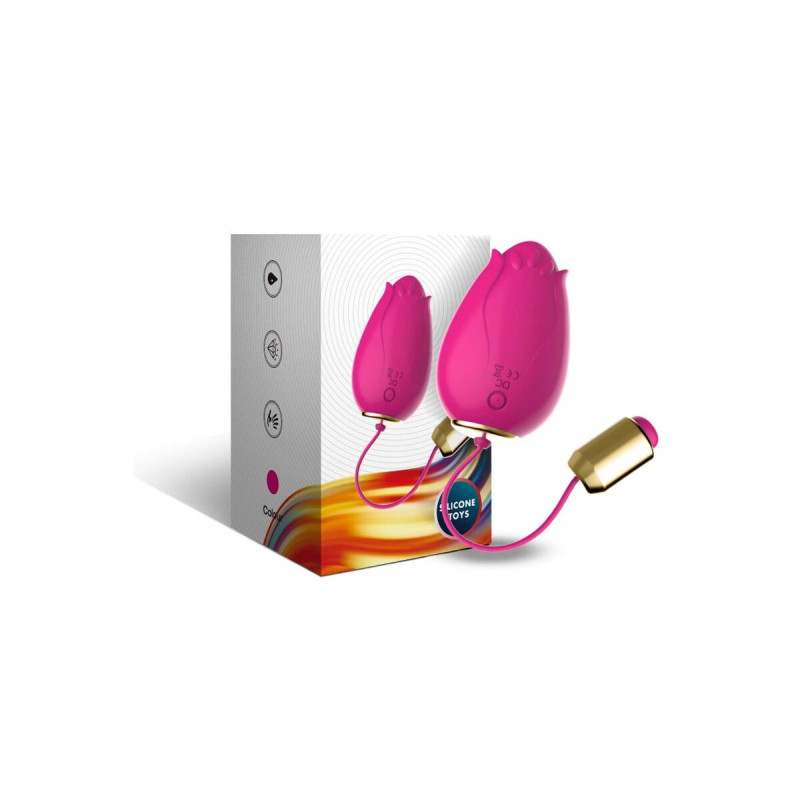Armony - Mandala Huevo Vibrador Punto G Control Remoto Fucsia |