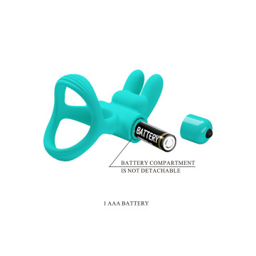 Pretty Love - Dante Anillo Vibrador Rabbit Verde | Vybes.it