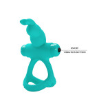 Pretty Love - Figgy Anillo Vibrador Rabbit Verde | Vybes.it