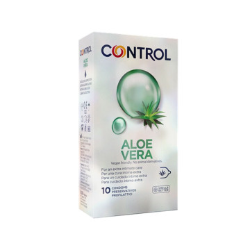 CONTROL - PRÉSERVATIFS À L'ALOE VERA 10 UNITÉS - CONTROL CONDOMS - Sa…