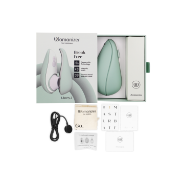 Womanizer - Liberty 2 Klitorisstimulator & Sauggerät Hellgrün |