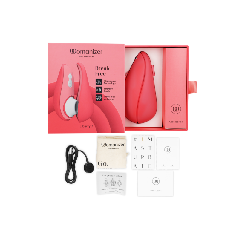 Womanizer - Liberty 2 Estimulador & Succionador Clítoris Rosa |
