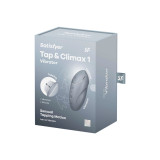 Satisfyer - Tap & Climax 1 Vibrador Lay - On Gris | Vybes.it