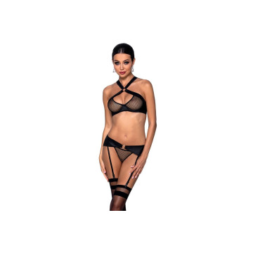 PASSION - AMANDA SET CUERO ECOLOGICO S/M