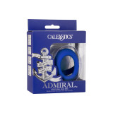 CALEXOTICS - ADMIRAL COCK BALL DUAL RING BLUE - Cockrings without vib…