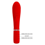 PRETTY LOVE - PRESCOTT VIBRADOR PUNTO G MULTIFUNCIÓN ROJO