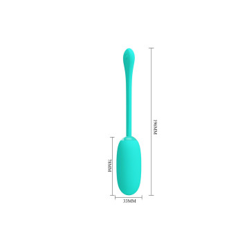 Pretty Love - Julius Oeuf Vibrant Imperméable - Rechargeable Aqua
