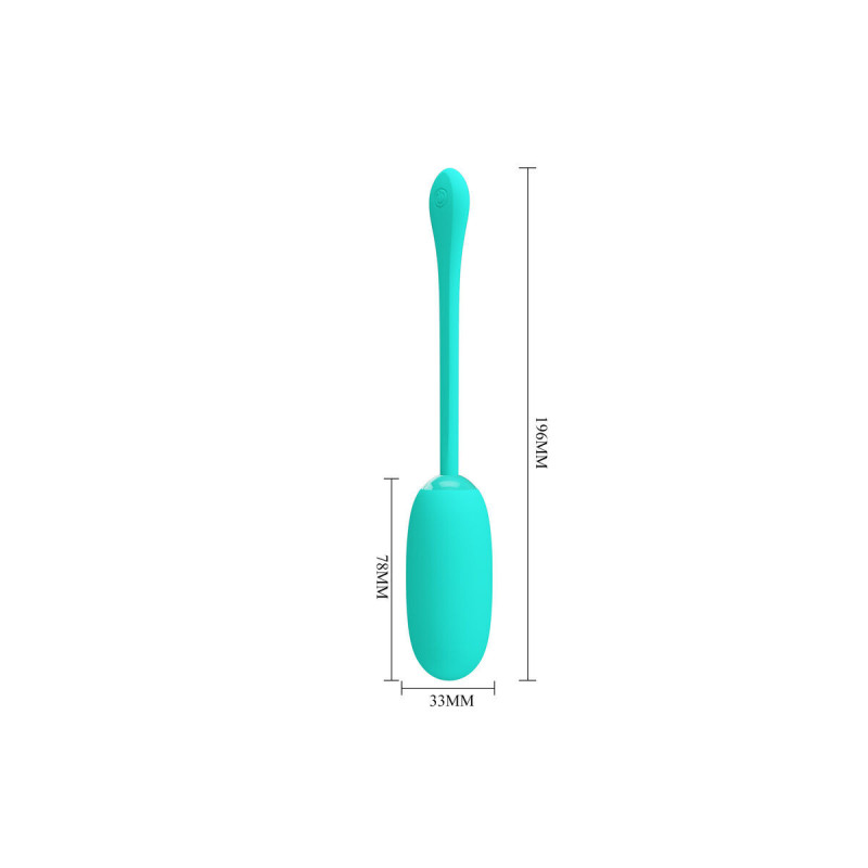 Pretty Love - Julius Huevo Vibrador Impermeble & Recargable Verde