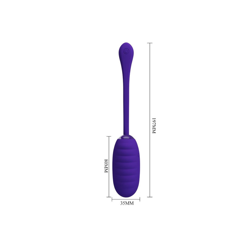 Pretty Love - Kirk Huevo Vibrador Recargable Lila | Vybes.it