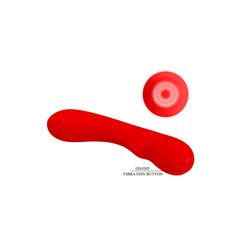 Pretty Love - Prescott Vibrador Recargable Rojo | Vybes.it